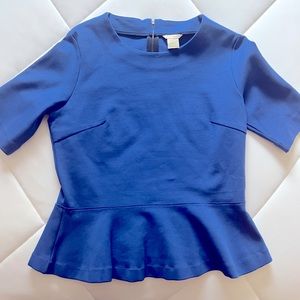 Club Monaco peplum top